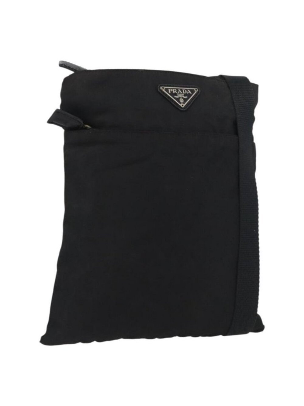 Authentic PRADA Shoulder Bag Nylon Black